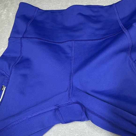 Athleta Rainer Bootcut Noble Blue Zip Pockets Athletic Leggings 467899 Small - Picture 4 of 16